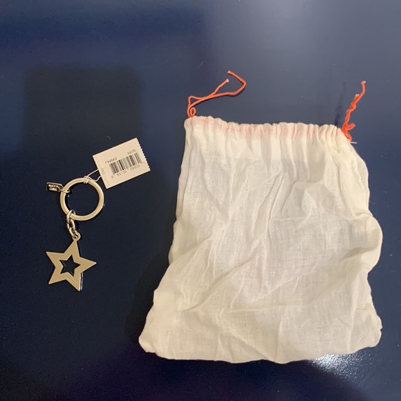 Y2K Vintage COACH Pave Star Keychain - Picture 4 of 6